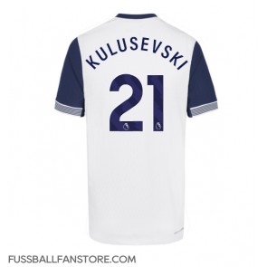 Tottenham Hotspur Dejan Kulusevski #21 Replik Heimtrikot 2024-25 Kurzarm